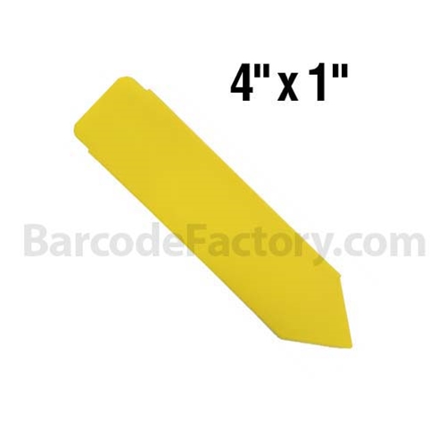 Barcodefactory 1x4  TT Label [Yellow] BAR-SS4X1-YE
