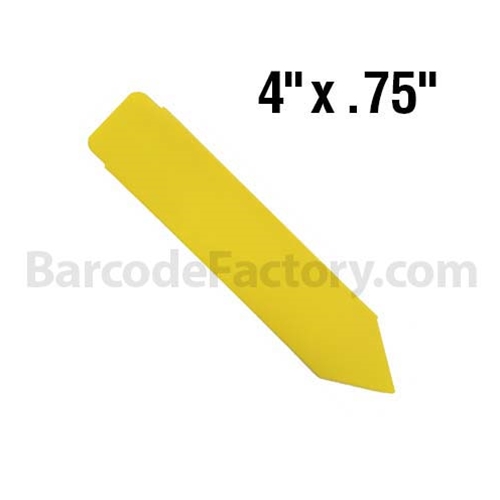 Barcodefactory 0.75x4  TT Label [Yellow] BAR-SS4X07-YE