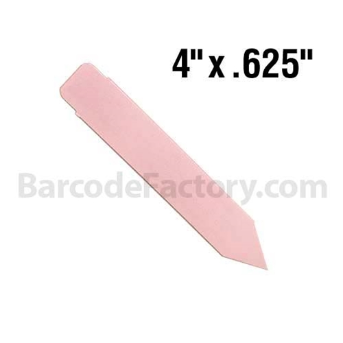 BarcodeFactory 4x0.625 Thermal Pot Stakes Single Roll BAR-SS4X06-PK-EA