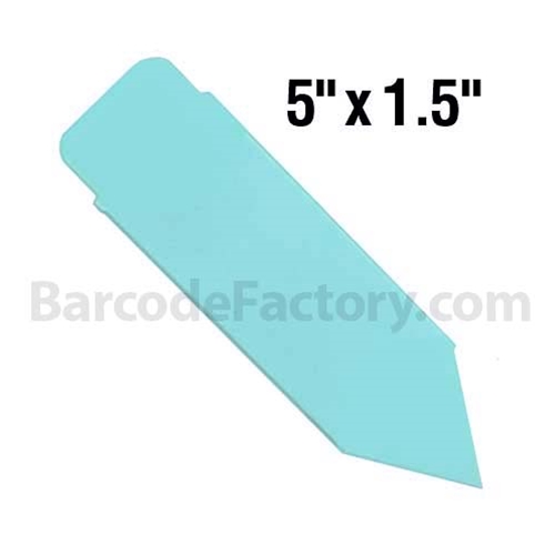 BarcodeFactory 5x1.5 Thermal Pot Stakes BAR-SS5X15-BL