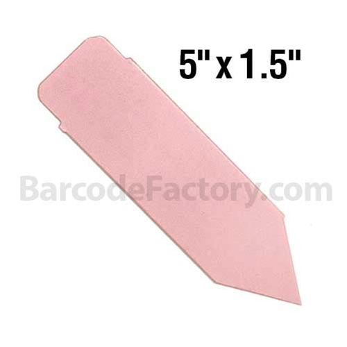 BarcodeFactory 5x1.5 Thermal Pot Stakes Single Roll BAR-SS5X15-PK-EA