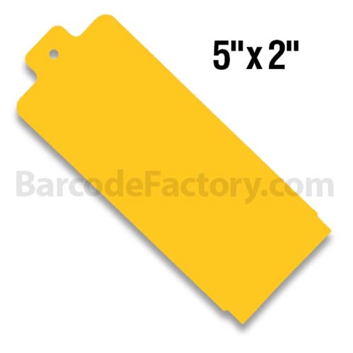 BarcodeFactory 5x2 Thermal Hang Tag BAR-HP5X2-GO