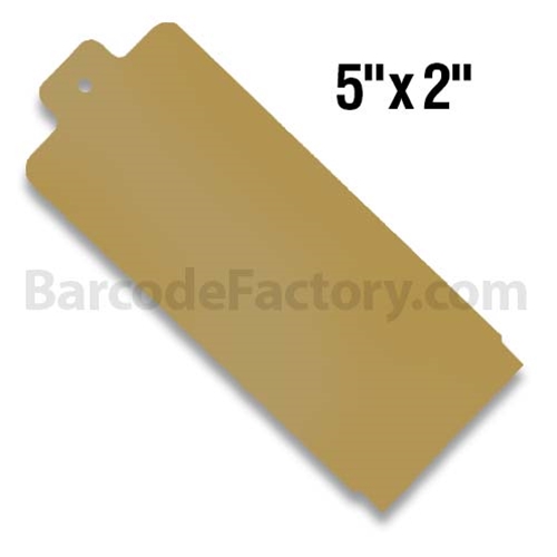 BarcodeFactory 5x2 Thermal Hang Tag BAR-HP5X2-TN