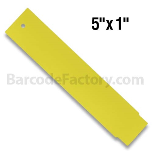 Barcodefactory 1x5  TT Label [Yellow] BAR-HP5X1-YE