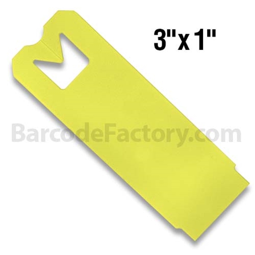 Barcodefactory 1x3  TT Label [Yellow] BAR-HS3X1-YE