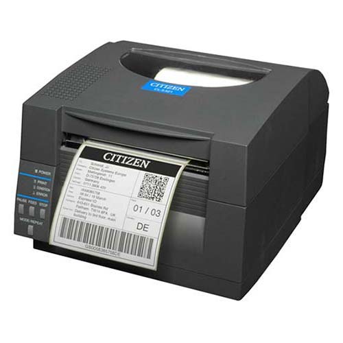 Citizen Systems Citizen CL-S521 DT Printer [203dpi, Ethernet, Cutter] CL-S521-EC-GRY