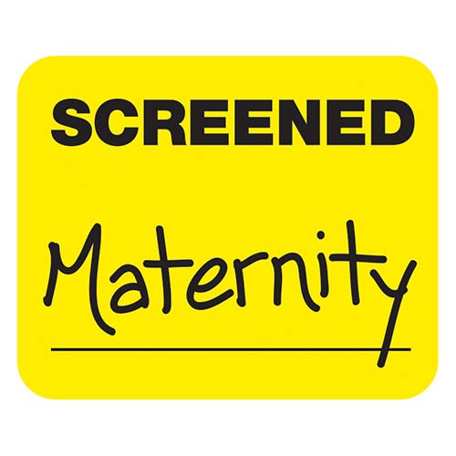 Threshold Screening Identification Stickers VXS-SK-1RL-NODATE