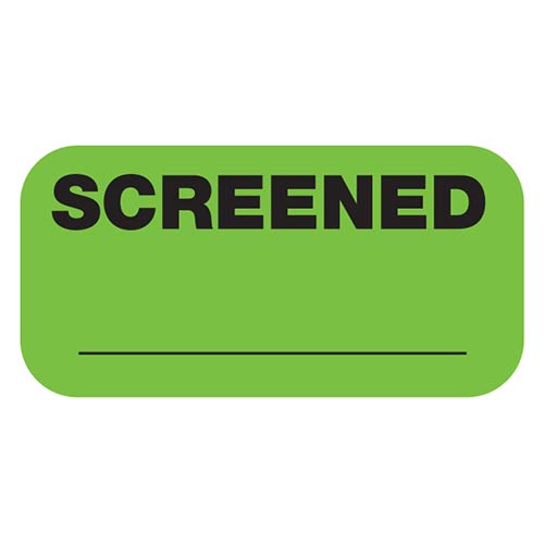 Threshold Screening Identification Stickers VN2-1RL