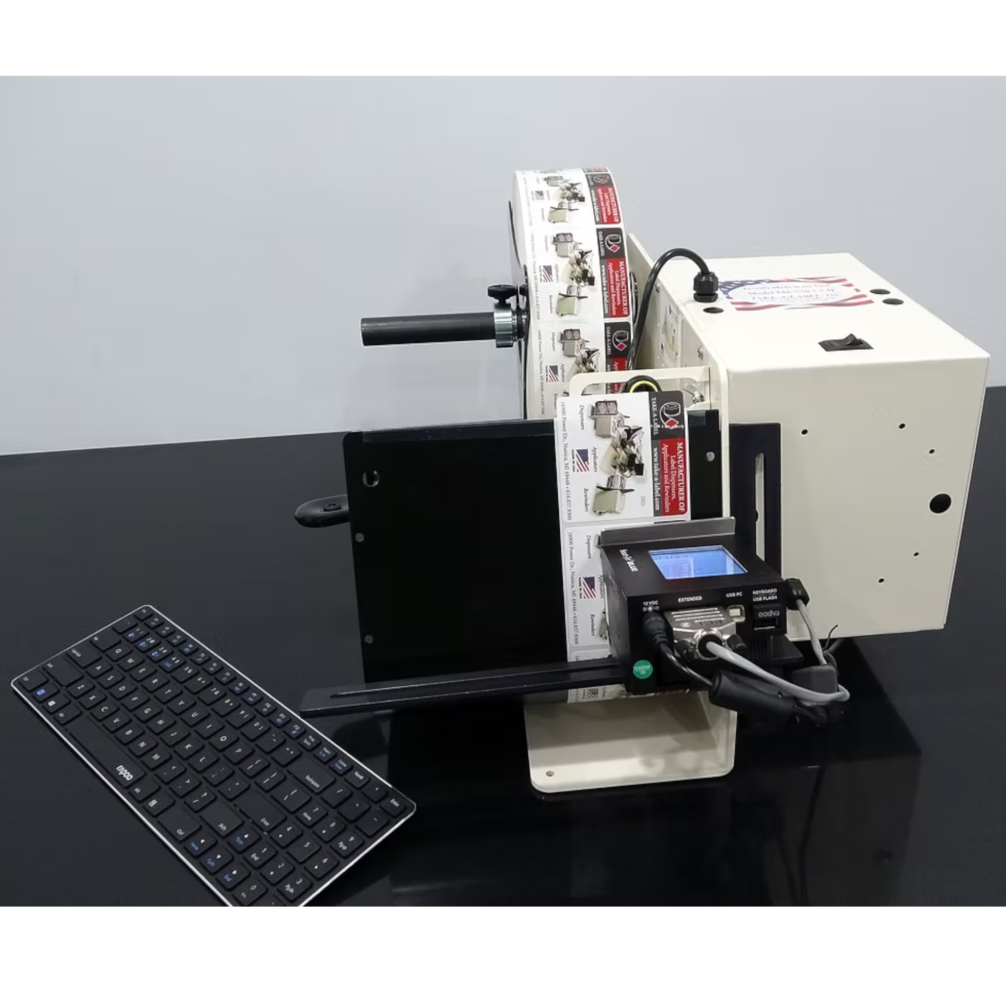 Take-A-Label TAL-750CS-IJ Label Dispenser with Smart Jet Inkjet Printer 72611-02-CS-IJ