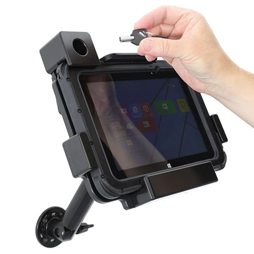 ProClip Mount for Zebra ET5X 8.3 Inch Non-Charging Cradle with Key Lock 739267