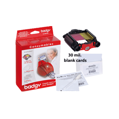 Evolis Full-Color Card Ribbons VBDG205EU