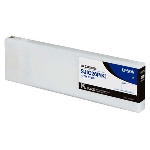Epson TM-7500 Matte Black Ink Cartridge SJIC26P(K) C33S020614