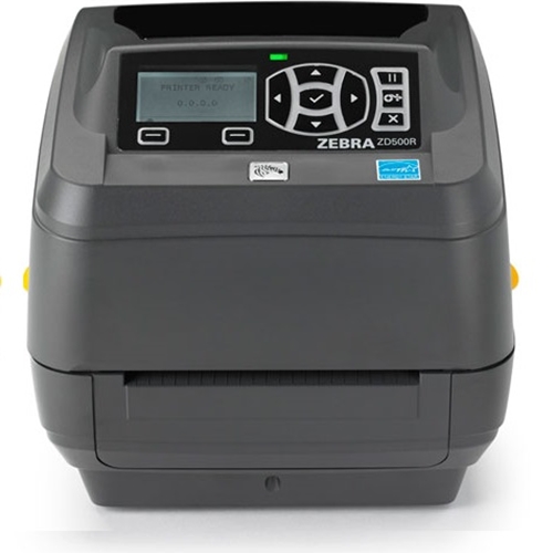 Zebra ZD500R TT Printer [300dpi, Ethernet, WiFi, Cutter, RFID Encoder] ZD50043-T213R1FZ