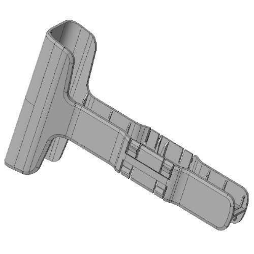 Zebra T-adapters for 8” Tablets Used In Multi Slot Cradles ADP-ET4X-8T4S1-04