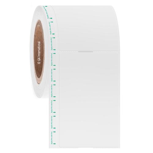 LabTAG 3" x 4.75" Cryogenic TT Labels (Clear Transparent) AHA-501NOTC3-0.5
