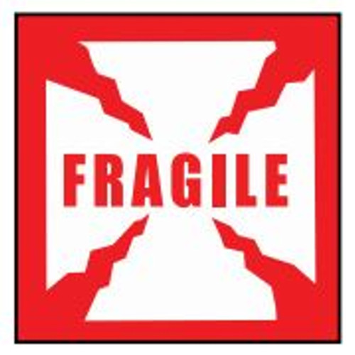 Barcodefactory 4" x 4" - FRAGILE ALS4402