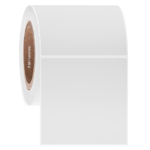 LabTAG 4" x 4" TT Metal Rack Labels (White) AWB-122C3-0.5WH