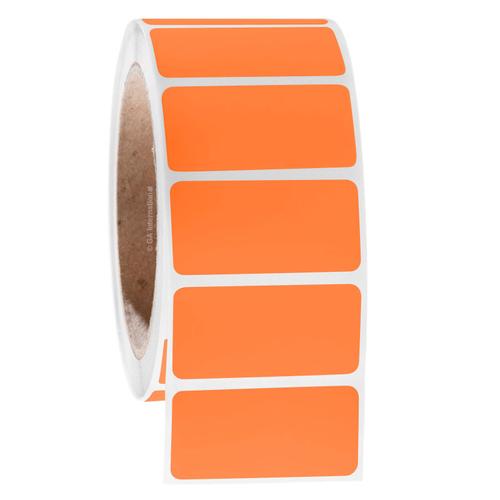 LabTAG MetaliTAG 2x1  TT Label [Perforated, Orange] AWB-28C3-1OR