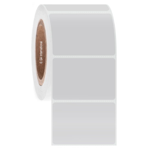 LabTAG 3" x 2" TT Metal Rack Labels (White) AWB-56C3-1WH