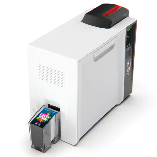 Evolis Agilia Dual-Sided Retransfer Card Printer [USB, Ethernet] AG1-0011