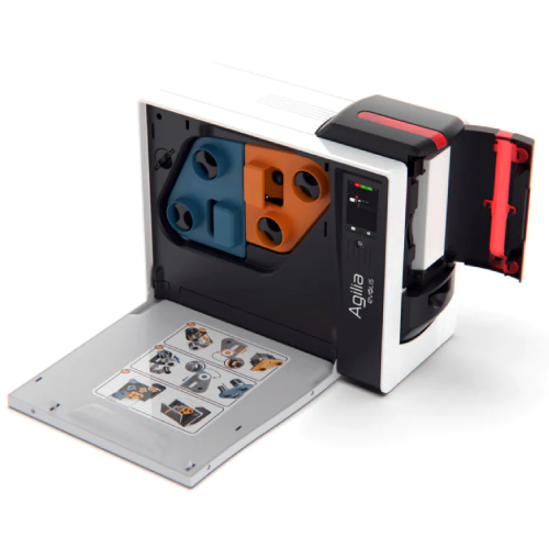 Evolis Agilia Dual-Sided Retransfer Card Printer [USB, Ethernet] AG1-0011