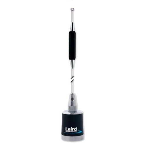 Laird B4505CN Chrome Base Coil Half Wave Antenna B4505CN