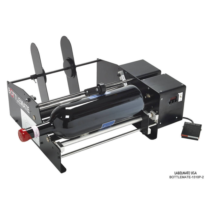 Labelmate BOTTLEMATE-1510P-2 Automatic Bottle Label Applicator [15"] BOTTLEMATE-1510P-2