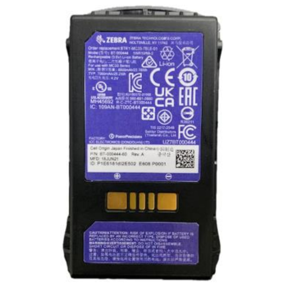 Zebra MC33/MC34 Extended Capacity Battery [BLE Enabled] BTRY-MC3X-7BLE-01