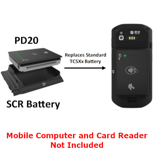 Zebra Payment Battery for TC53/TC58/TC73/TC78 BTRY-NGTC5TC7-PYMT