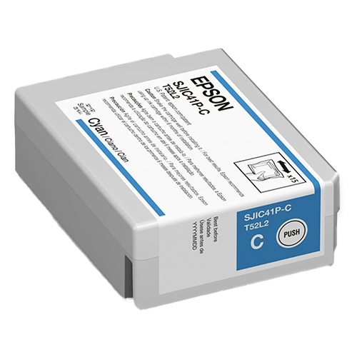 Epson CW-C4000 Cyan Ink Cartridge SJIC41P(C) C13T52L220