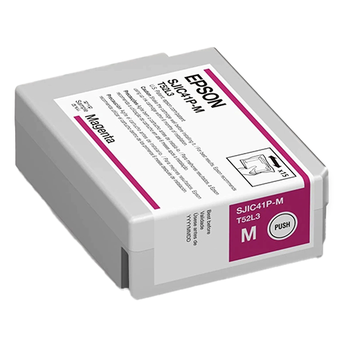 Epson CW-C4000 Magenta Ink Cartridge SJIC41P(M) C13T52L320