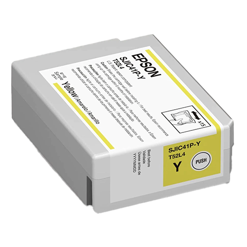 Epson CW-C4000 Yellow Ink Cartridge SJIC41P(Y) C13T52L420