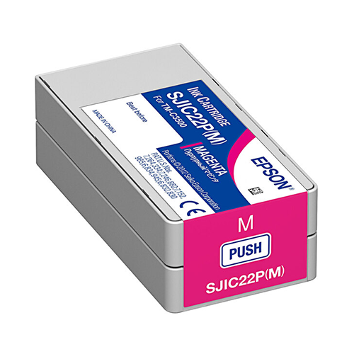 Epson TM-C3500 Magenta Ink Cartridge SJIC22P(M) C33S020582