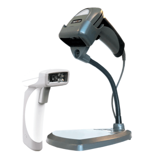 Code CR1500 Barcode Scanner [Cabled Reader Kit w/Cable and Stand] CR1500-K201-C500-US3
