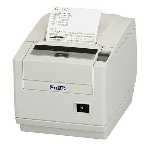 Citizen Systems Citizen CT-S601ii DT Printer [203dpi, Peel and Present Sensor] CT-S601IIS3PAUWHP