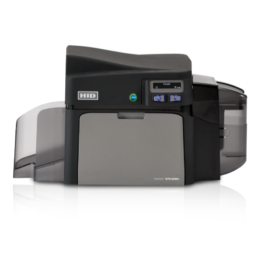 HID Global DTC4250e Dual-Sided ID Card Printer [Omnikey 5122 Encoder] 052144