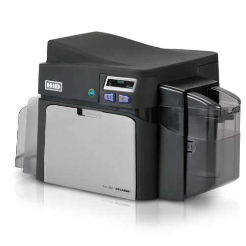 HID Global DTC4250e Dual-Sided ID Card Printer [Omnikey 5122 Encoder] 052144