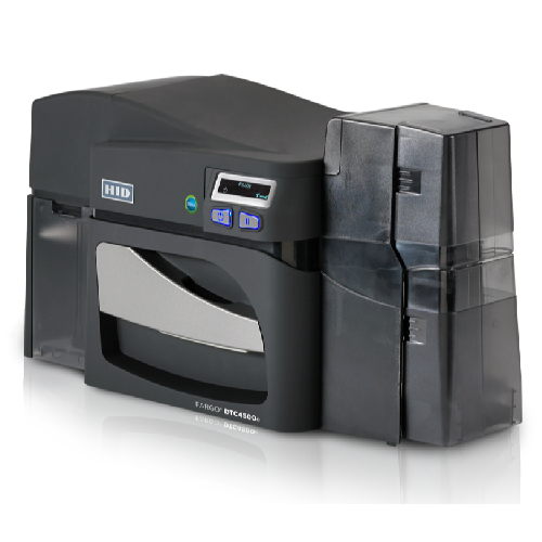 HID Fargo DTC4500e Single-Sided ID Card Printer [Omnikey 5122 Encoder] 055041