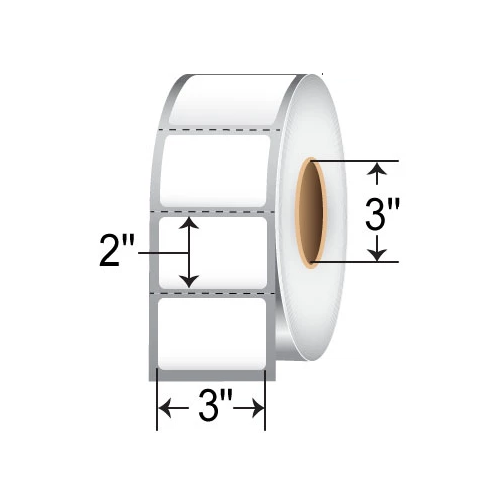 Barcodefactory 3x2  DT Label [Freezer, Perforated] DTP3X2-3