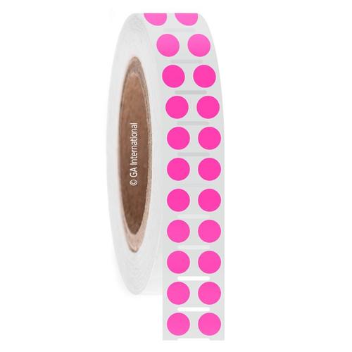 LabTAG 0.354” Circle Pink DT Cryo Labels DTU-61NPNOTC3-4PI