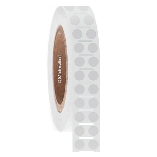 LabTAG 0.354” Circle DT Cryo Labels (White) DTU-61NPNOTC3-4WH