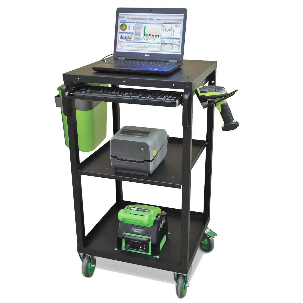 NewCastle EcoCart Mobile Workstation EC102NUM