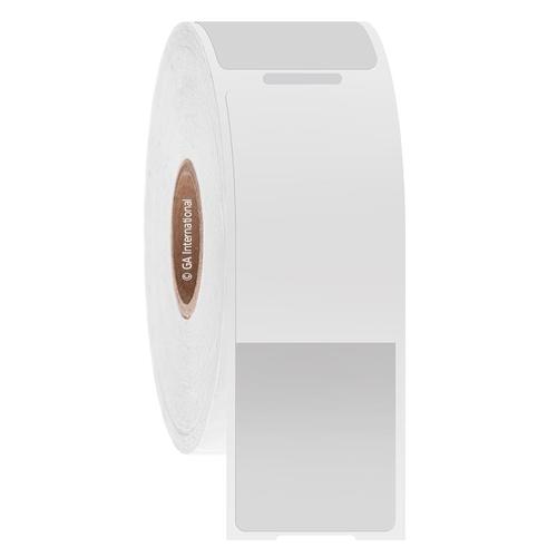 LabTAG 1.34" x 1" + 1.38" Wrap-Around Cryo Labels (White + Clear Transparent) HBTT-309NOTC1-1WH