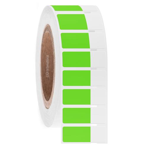 LabTAG 1.06" X 0.59" + 1.38" Wrap-Around Cryo Labels (Green) HBTT-339NPNOTC3-2GA