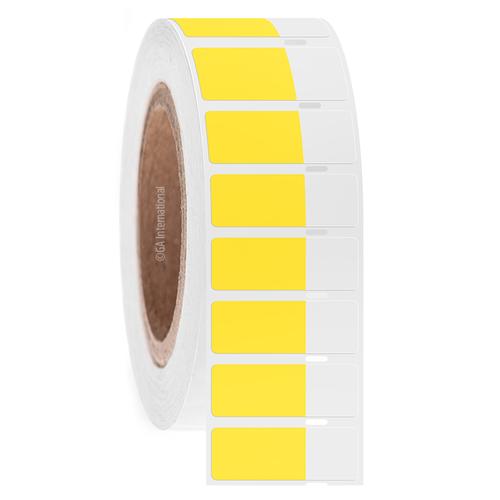 LabTAG 1.06" X 0.59" + 1.38" Wrap-Around Cryo Labels (Yellow) HBTT-339NPNOTC3-2YE