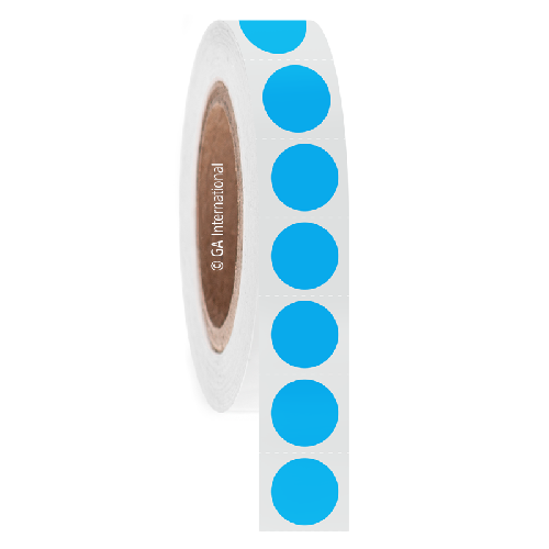 LabTAG 0.75" (circle) Blue Cryogenic Labels JTTA-106C3-2BL