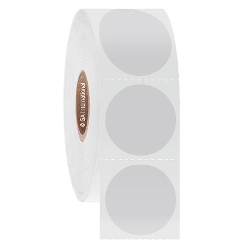 LabTAG 1" (circle) Cryogenic Labels (White) JTTA-115C1-1WH