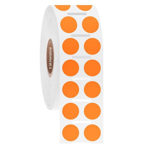 LabTAG 0.438" (circle) Orange Cryogenic Labels JTTA-22NOTC1-2OR