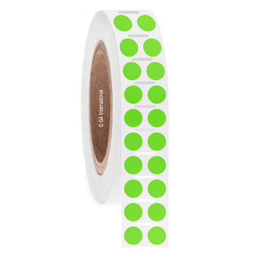 LabTAG 0.438" (circle) Green Cryogenic Labels JTTA-22NOTC3-4GA