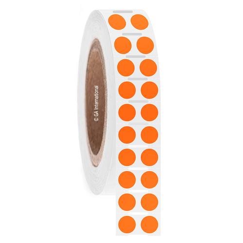 LabTAG 0.438" (circle) Orange Cryogenic Labels JTTA-22NOTC3-4OR